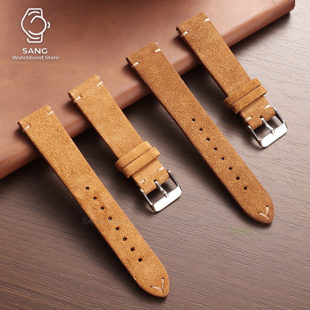 14/16/18/19/20/21/22mm Quick R - огляд і ціна Leather Strap Quick Release