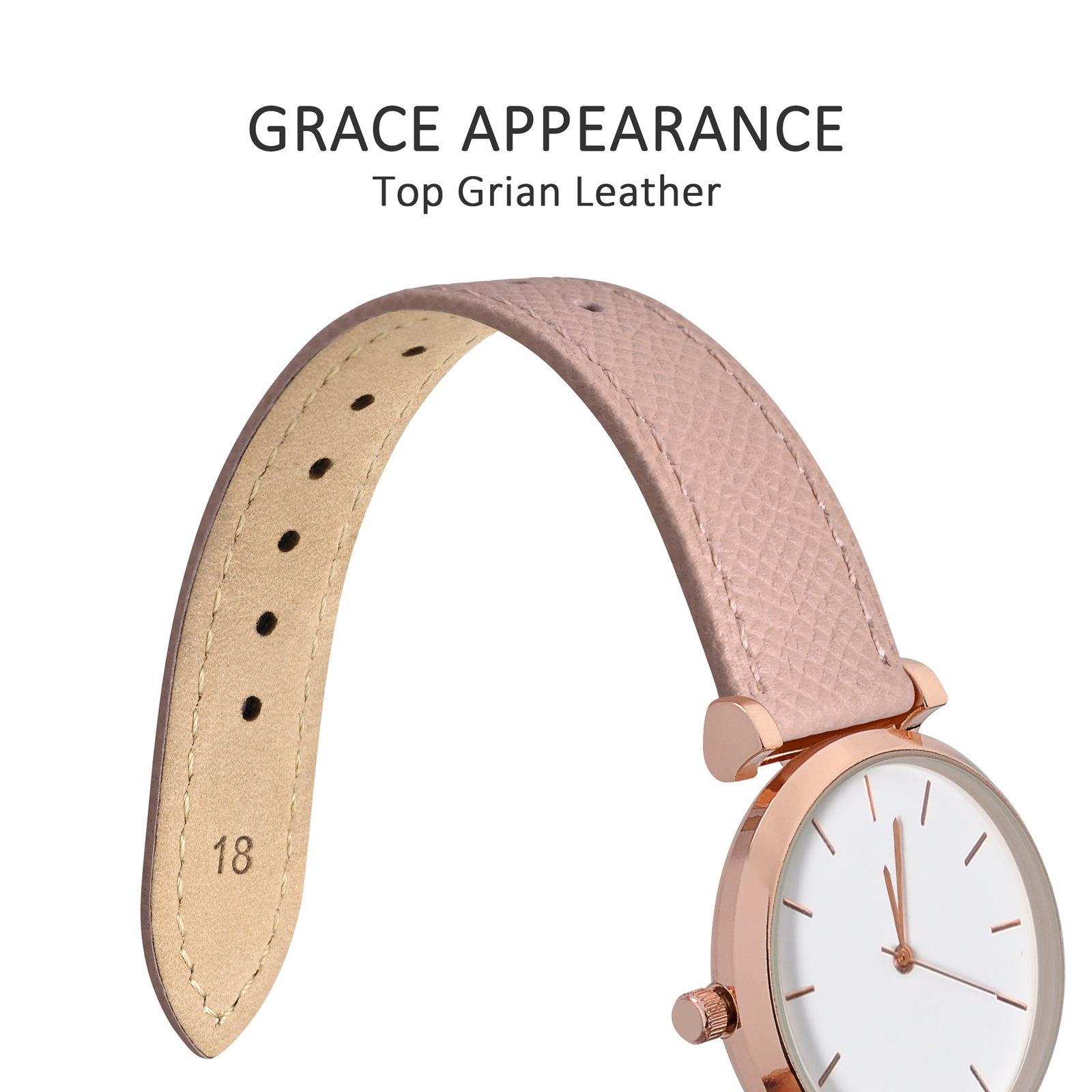 WOCCI Top Grain Leather Watch  - огляд і ціна Leather Strap Quick Release