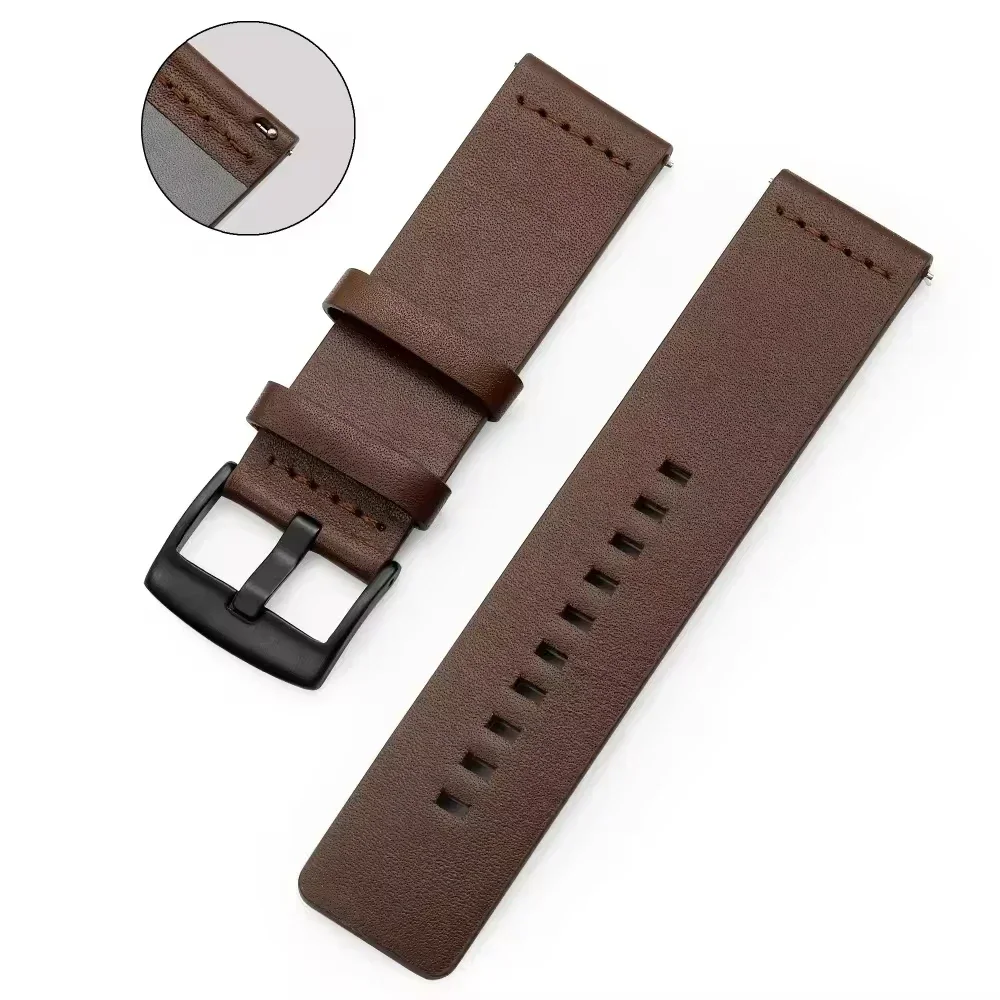 20mm 22mm Watch Band Quick Rel - огляд і ціна Leather Strap Quick Release