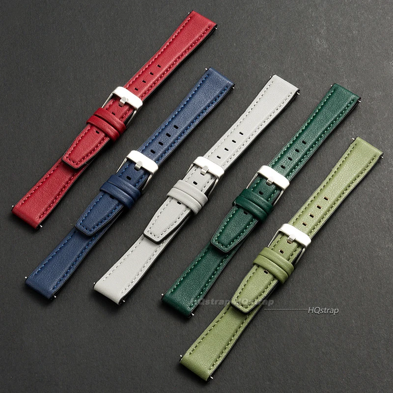 Ultra-thin Leather Watch Band  - огляд і ціна Leather Strap Quick Release